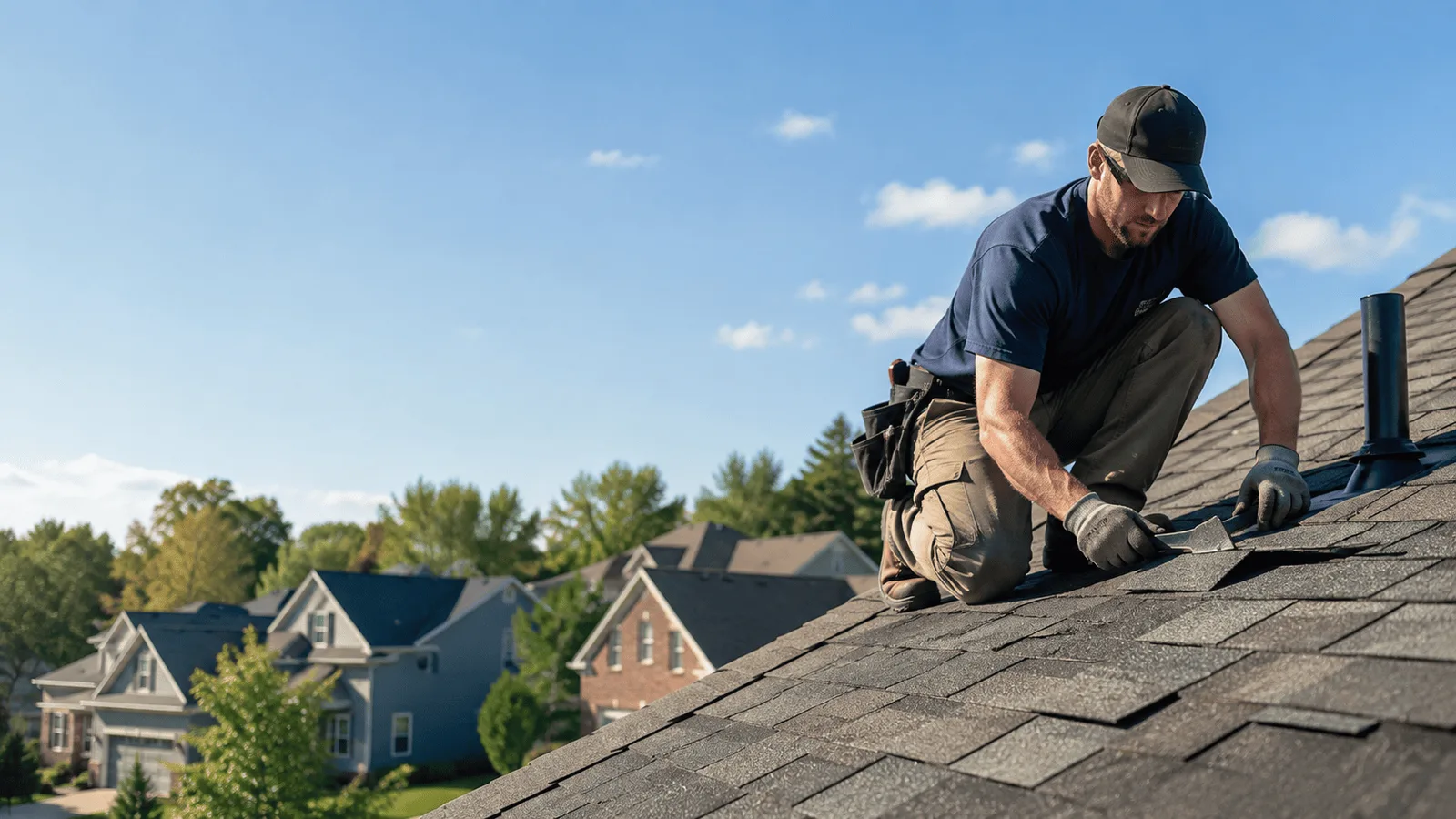 Roof Leak Repair in Haubstadt, IN near me
